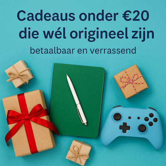 Cadeaus onder €20 die wél origineel zijn – budgetvriendelijk en verrassend