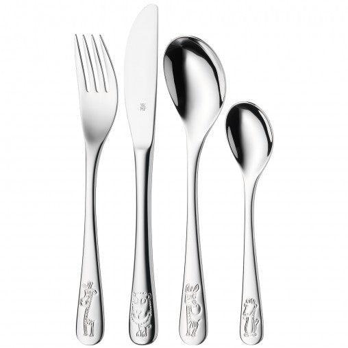 Wmf 4Pc. Childrens Cutlery Safari