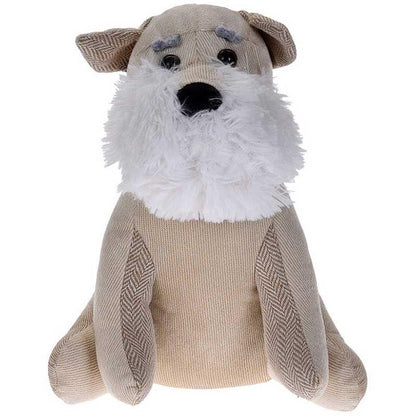 Deurstopper Hond Wit-Creme