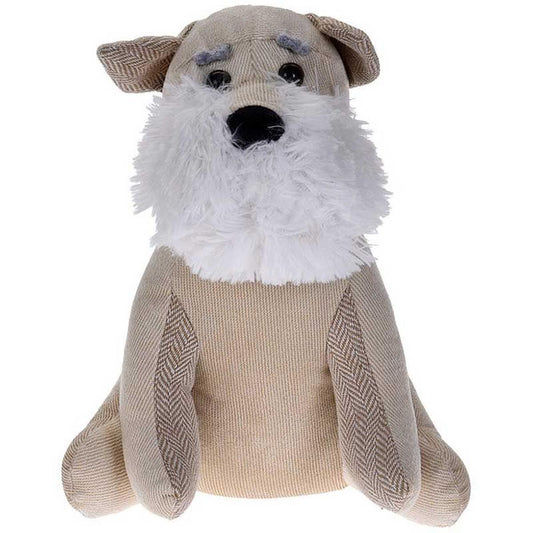 Deurstopper Hond Wit-Creme