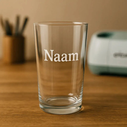 Gepersonaliseerd drinkglas met naam – Weki Custom