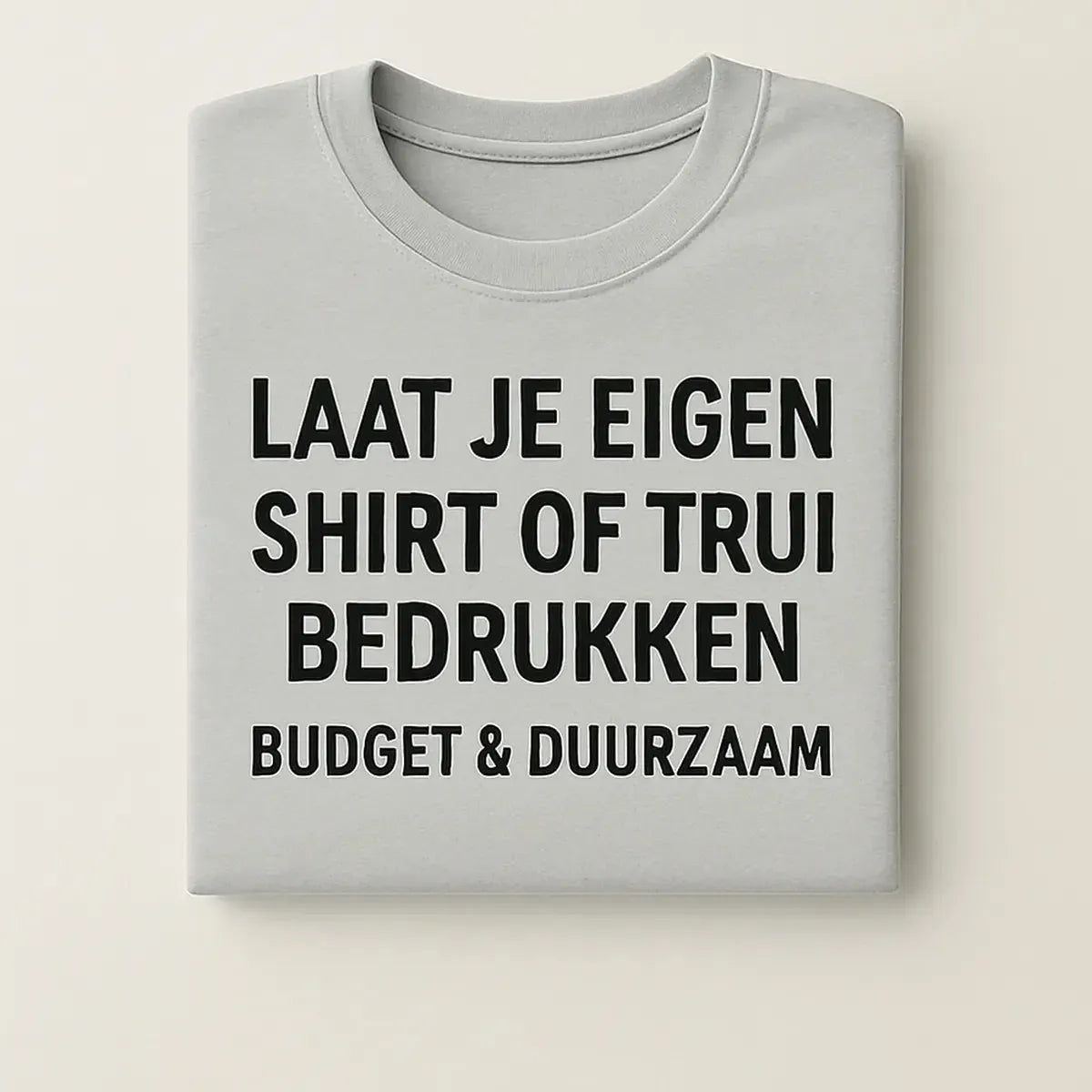 Laat je Eigen Shirt of Trui Bedrukken – Budget & Duurzaam Weki Custom – van Wekischiedam, verkrijgbaar bij Wekischiedam